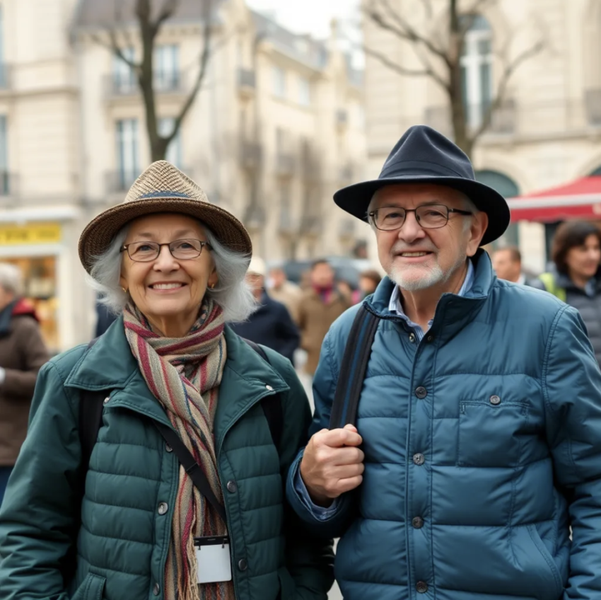seniors walking tours