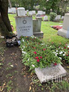 Leonard Cohen Montreal grave